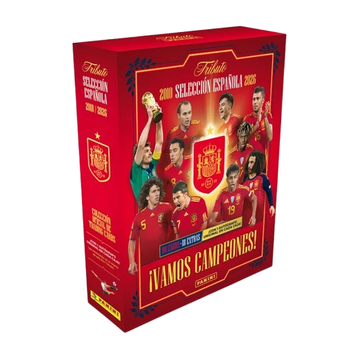 Tributo «Vamos Campeones» Selección Española 2010-2026 – Colección Oficial Panini