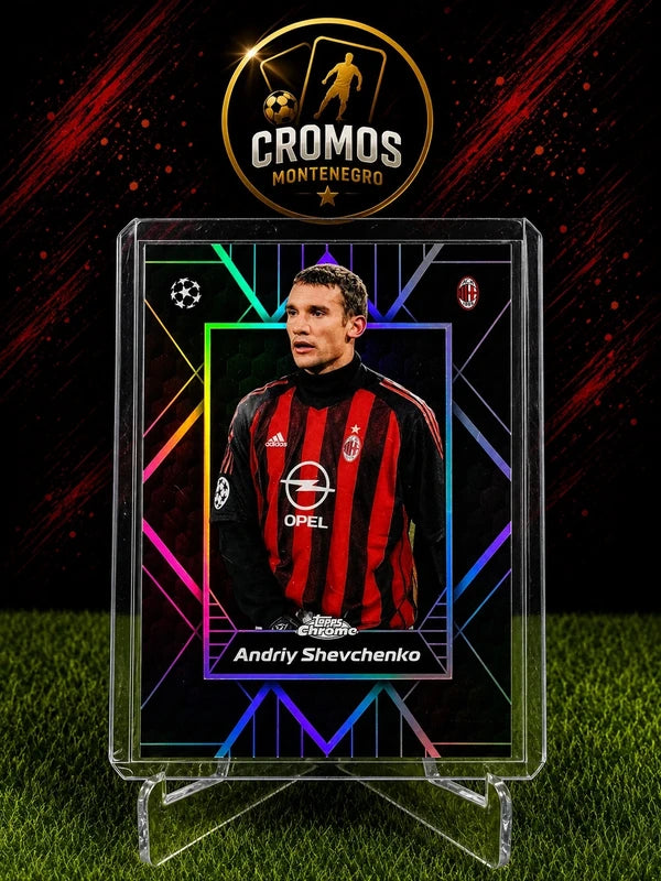 Andriy Shevchenko shadow etch topps