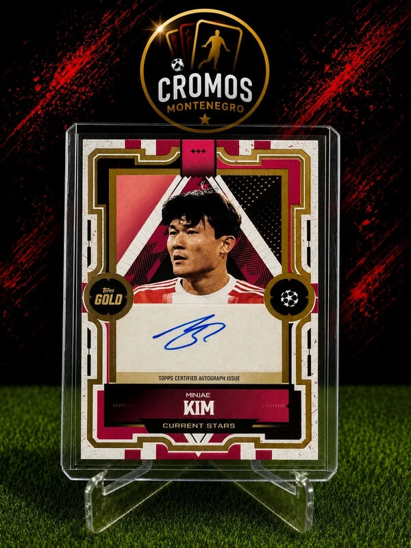 Kim Min-jae Topps Gold Auto