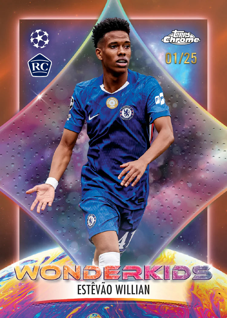 Topps Chrome® UEFA Club Competitions 2025-26 - Mega Box