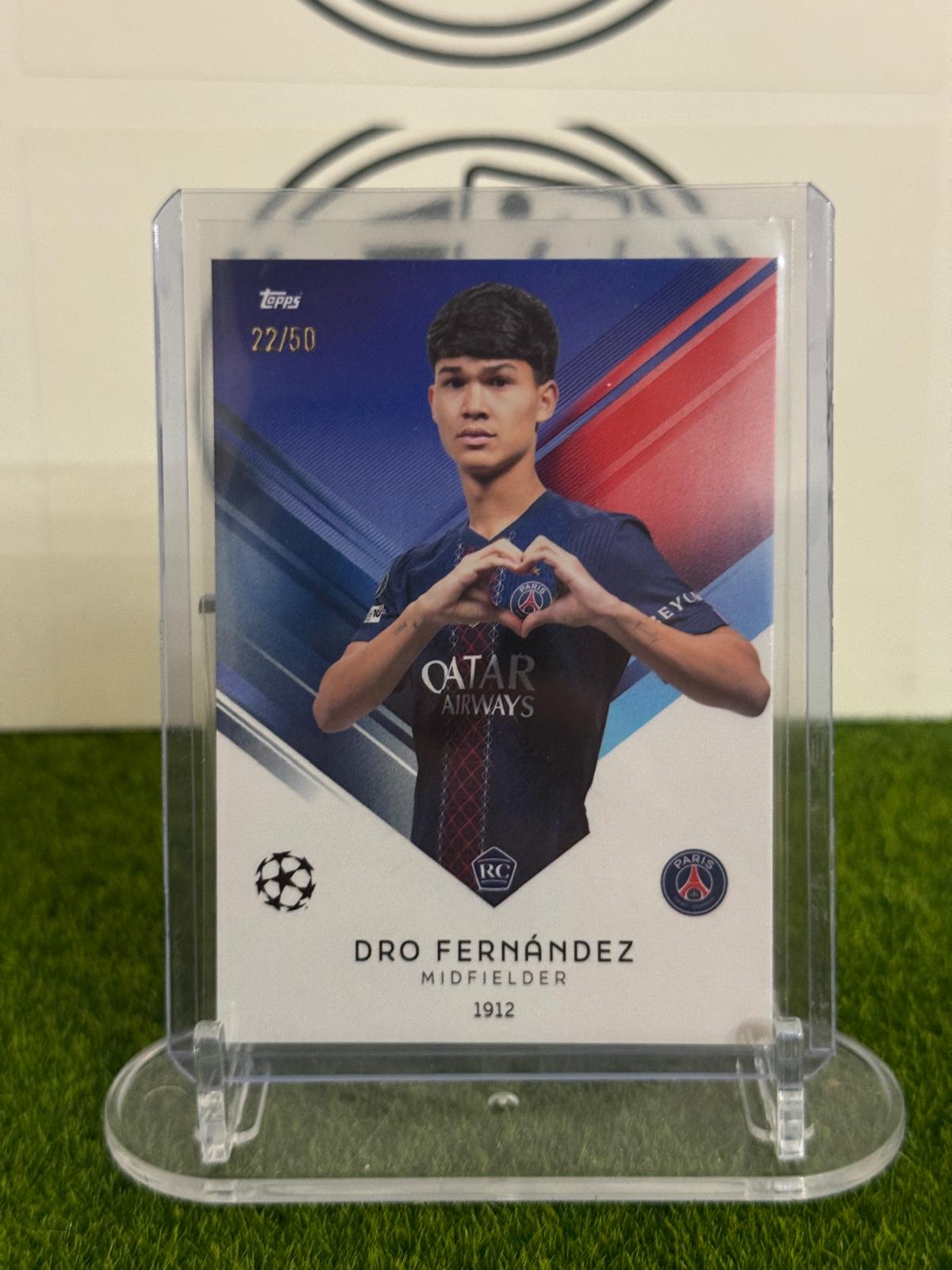 Dro Fernandez Rookie /50 Topps