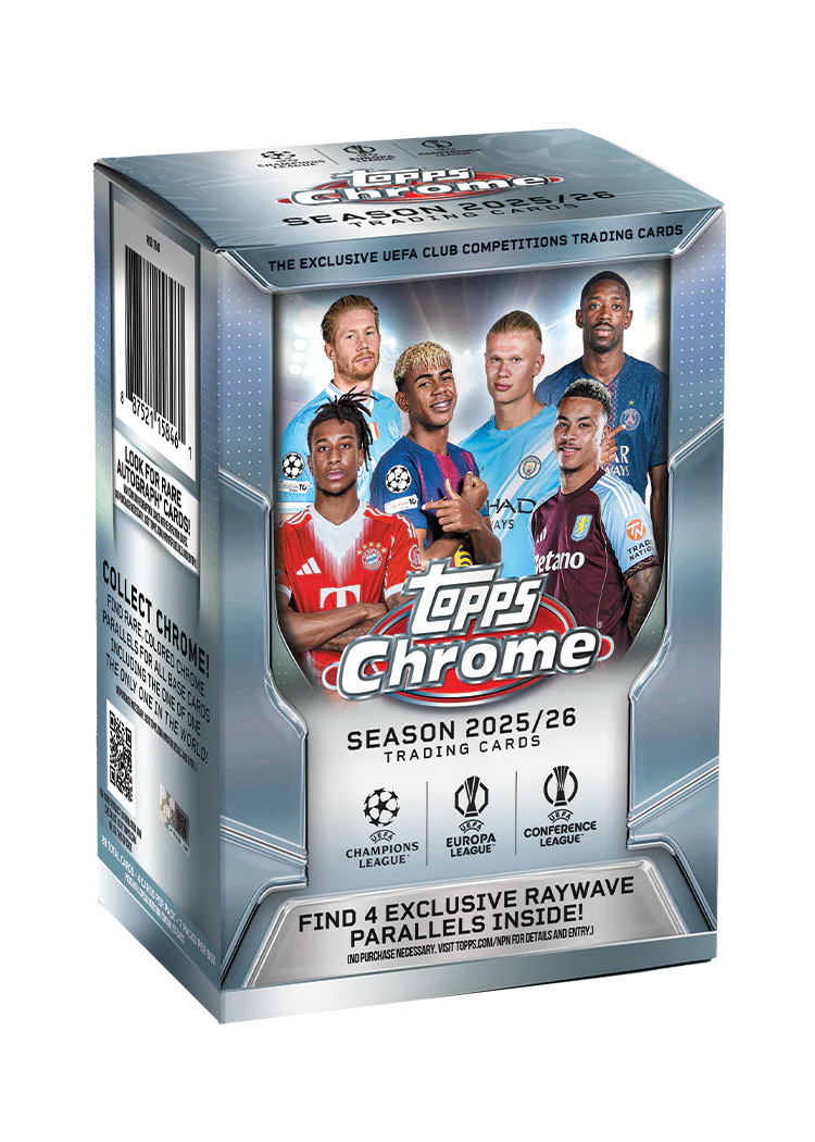 Topps Chrome® UEFA Club Competitions 2025-26 - Value Box