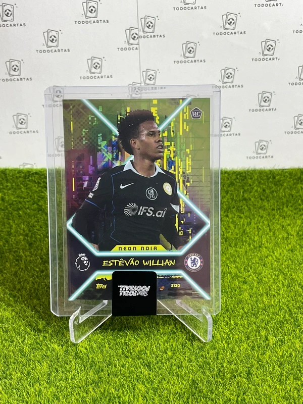 Estêvão Willian Neon Noir Topps /75