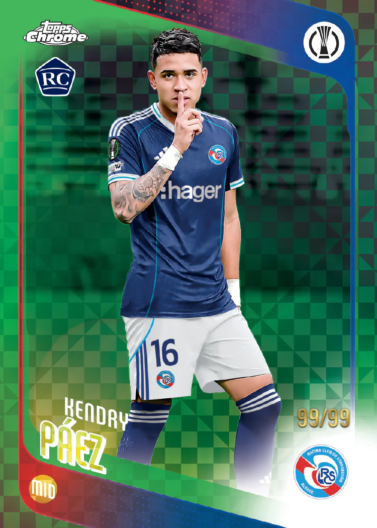 Topps Chrome® UEFA Club Competitions 2025-26 - Mega Box